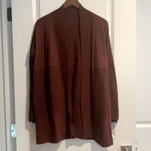 LuLuLemon Maroon Cardigan Size M/L